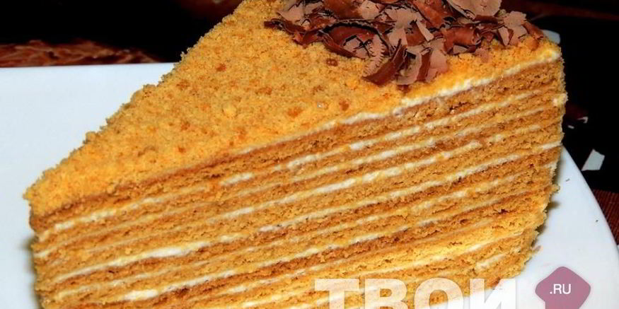 Рецепт медовика