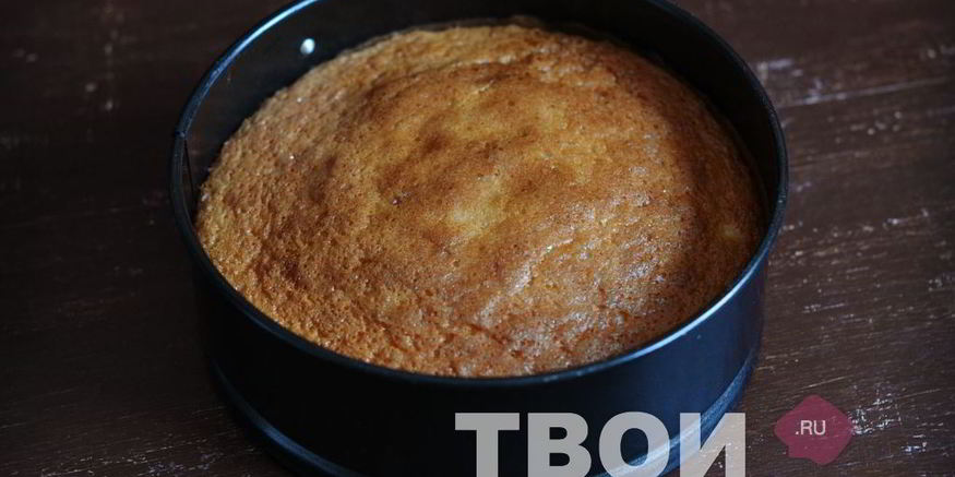 Рецепт медового бисквита