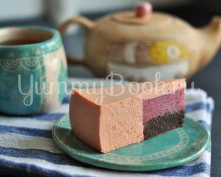 Муссовый торт с клубникой и грейпфрутом