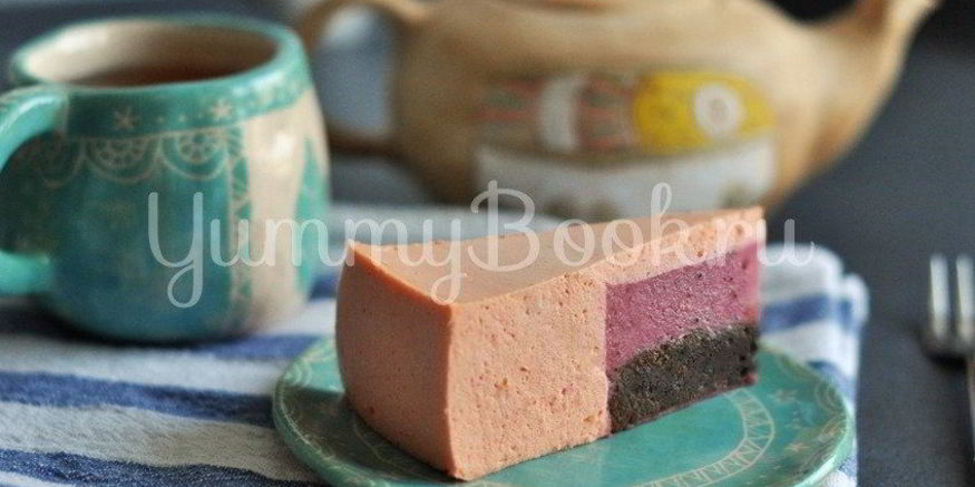 Рецепт муссового торта с клубникой и грейпфрутом