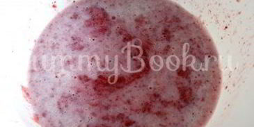 муссовый торт с клубникой и грейпфрутом