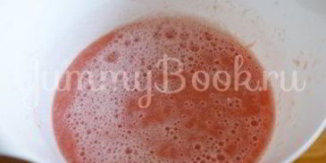 муссовый торт с клубникой и грейпфрутом