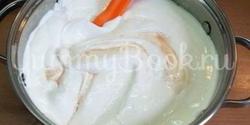 муссовый торт с клубникой и грейпфрутом