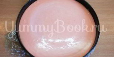 муссовый торт с клубникой и грейпфрутом