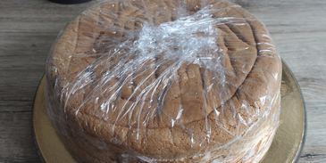 новогодний торт собачка