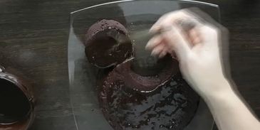 простой торт шоколадный петух