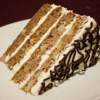 Пряный яблочный торт