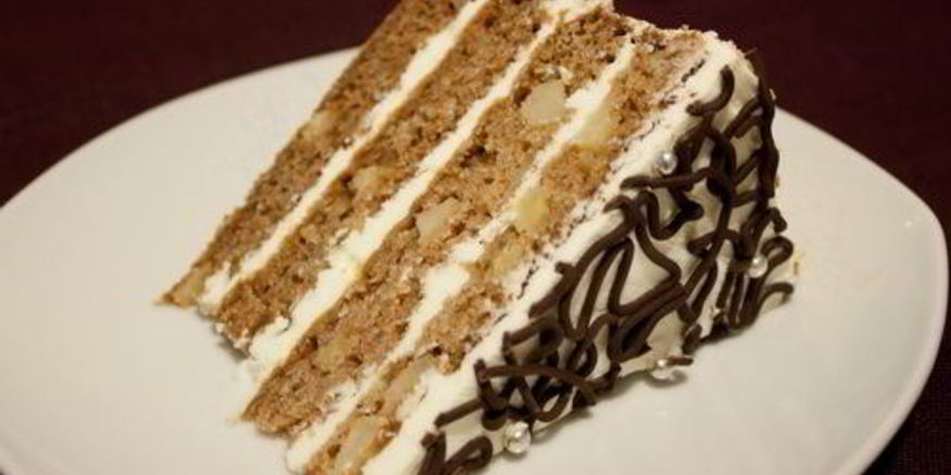 Рецепт пряного яблочного торта