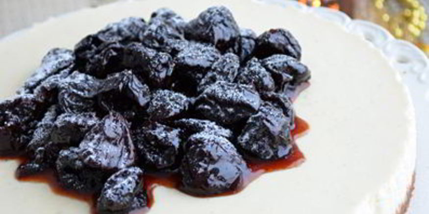 Рецепт рисового торта с белым шоколадом и черносливом