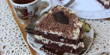 шоколадный ангельский бисквит