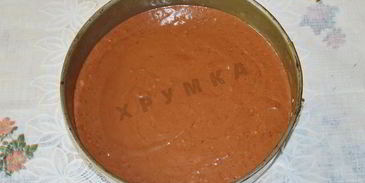 шоколадный торт с вишней и сметанным кремом