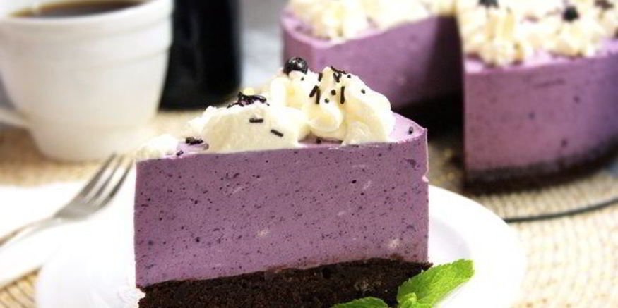 Рецепт торта черничного мусс на брауни