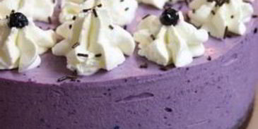 торт черничный мусс на брауни