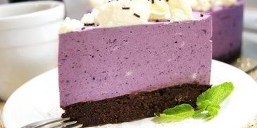 торт черничный мусс на брауни