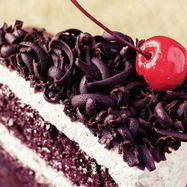 Рецепт Торта черного лес с вишней