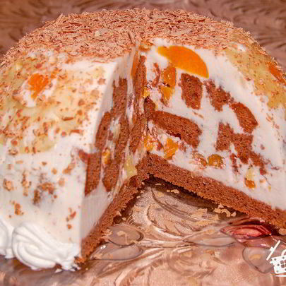 Торт Фруктовая горка