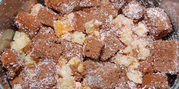 торт фруктовая горка