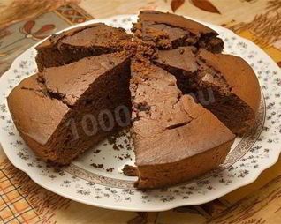 Торт из каштанов и шоколада