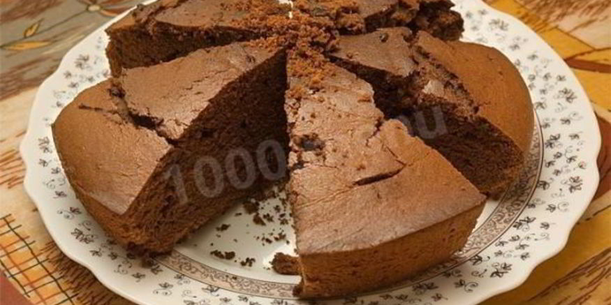 Рецепт торта из каштанов и шоколада