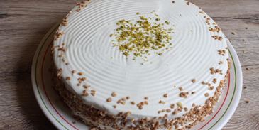 торт на сметане и сгущенном молоке