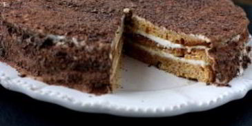 торт на сметане