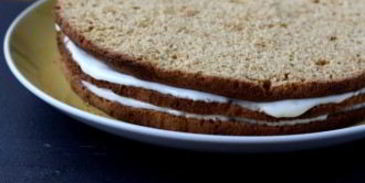 торт на сметане