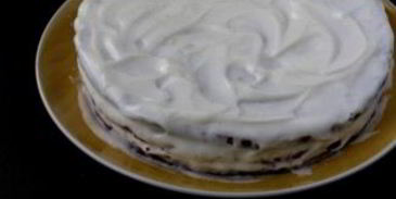 торт на сметане