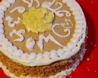 Торт Облако в штанах с кофейным кремом