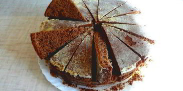 торт опавшие листья