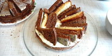 торт опавшие листья