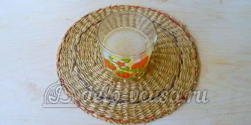 торт с консервированными персиками