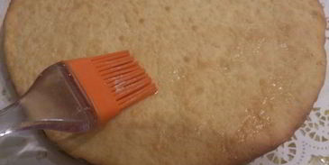 торт снежный