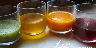 торт-витраж осеннее очарование