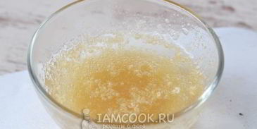 творожный торт с желатином и фруктами