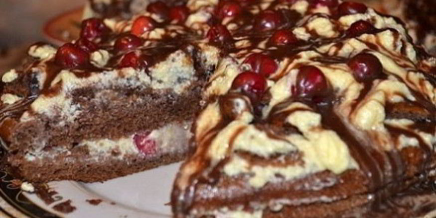 Рецепт вишневого торта