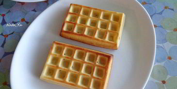 бельгийские вафли с шоколадом и орешками без вафельницы