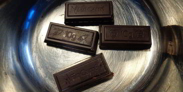 бельгийские вафли с шоколадом и орешками без вафельницы