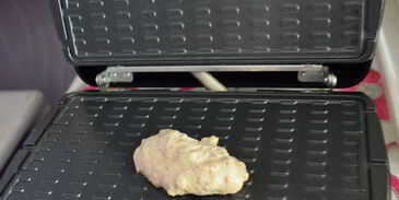 диетические клубничные вафли