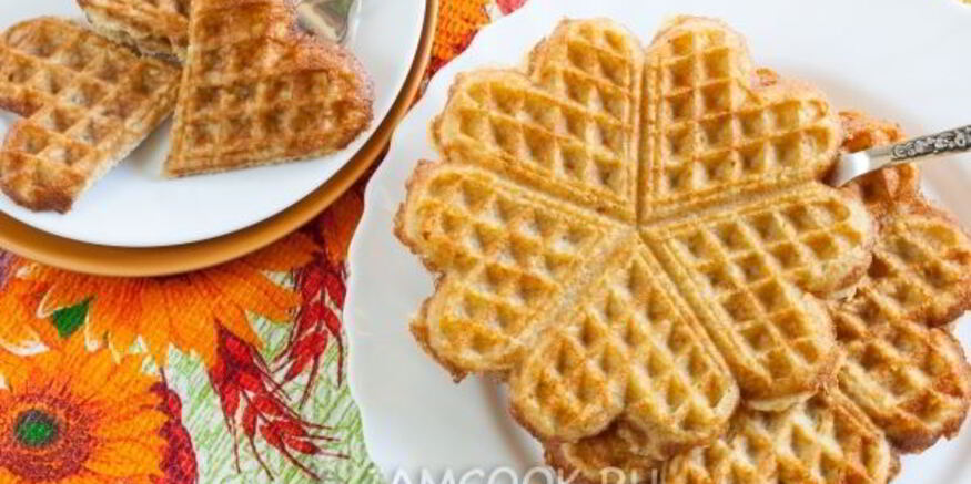 Рецепт картофельных вафель