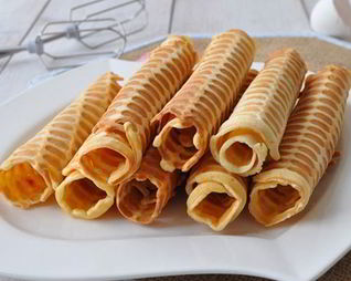 Хрустящие вафли по-домашнему