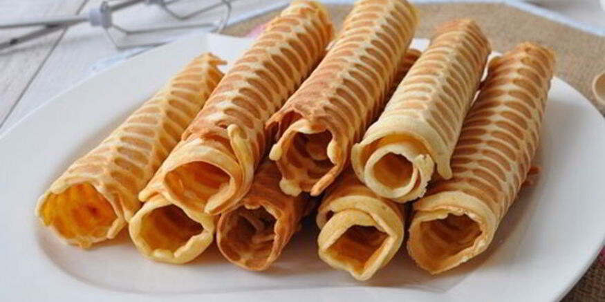 Рецепт хрустящих вафель по-домашнему