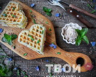 Хрустящие вафли