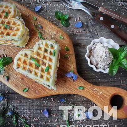 Хрустящие вафли