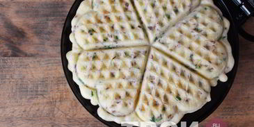 хрустящие вафли