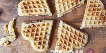 хрустящие вафли