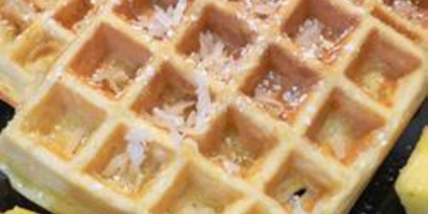 Рецепт кокосовых вафель