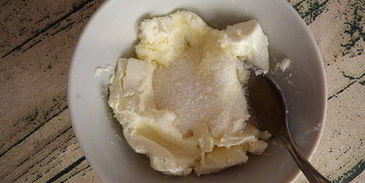 песочные вафли с творожным кремом