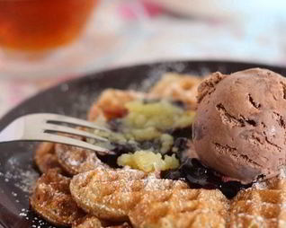 Пшенно-овсяные вафли с цельнозерновой мукой