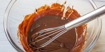 шоколадно-банановые вафли