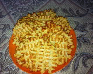 Сырные вафли